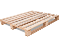 Pallet de madeira simples <br />1000 x 1200 4 entradas